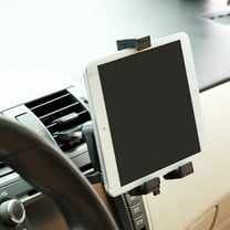 For TCL TAB 10s 10.1/TABMAX 10.4 - Car Mount Air Vent Tablet Holder Swivel Cradle Strong Grip Ac Louver