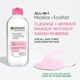 thumbnail image 3 of Kit de Agua Micelar Garnier 400 ml y 3 Almohadillas Ecológicas Reutilizables, 3 of 6
