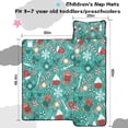 thumbnail image 5 of Green Christmas Baking Pattern Toddler Nap Mats for Kids Preschool,60"x20" Sleeping Mat Bag or Kids,Toddler Sleeping Bag,Toddler Nap Mat or Daycare, 5 of 6