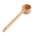 thumbnail image 1 of Wooden Measuring Spoon Tea Coffee Scoop Sugar Spice Long Handle 60ml, 1 of 12