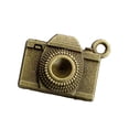 thumbnail image 4 of GUOOL 6x10Pcs Antique Brass Charms Pendant Finding Jewelry Making DIY Craft Camera, 4 of 9