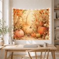 thumbnail image 5 of Floral Garden Still with Life Painterly Harvest Toned Main, Spooky Gothic for Gothic Decor Fans, Dark Art Decor, Halloween Gift, Tapestry Wall Hanging for Bedroom and Dorm, 5 of 7