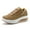 Khaki, variant on Women's Platform Walking Sneakers with Thick Bottom, All-Day Comfort Walking shoes