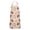 Pioneer Flower Floral-1, variant on Pioneer Flower Floral Print Pattern Apron for Women and Men, Cotton Linen Waterproof with Pockets, Adjustable, 33x27 Inch for Kitchen, Gardening, BBQ, Salon