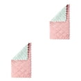thumbnail image 3 of Advancent Doble Colores Coral Polar Limpieza Pa?o Lavar Toalla Alfombra Limpiar rosa verde 2piezas Advancent CBP258867, 3 of 5