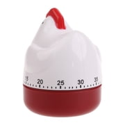 Cute Hen Shape Kitchen Cooking Timer Mechanical Countdown Clock Alarm Reminder f