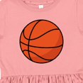 thumbnail image 4 of Inktastic Basketball Sports Ball Girls Toddler Dress, 4 of 5
