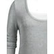 thumbnail image 4 of Camiseta Talla Extra Cremallera Falso Rosegal  Mangas largas de talla grande, 4 of 5