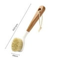 thumbnail image 2 of Yeetfub Sponge Dish Wok Brush Wood Handle Kitchen Dish Brush 2 Pack Cleaning Brush Combination For Pans Pots Kitchen Sink Cleaning Dishwashing And Cleaning Brushes Are Perfect Cleaning Tools, 2 of 4