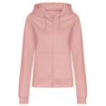thumbnail image 1 of Awdis - Sudadera con Cremallera para Mujer (Rosa Dusty), 1 of 2