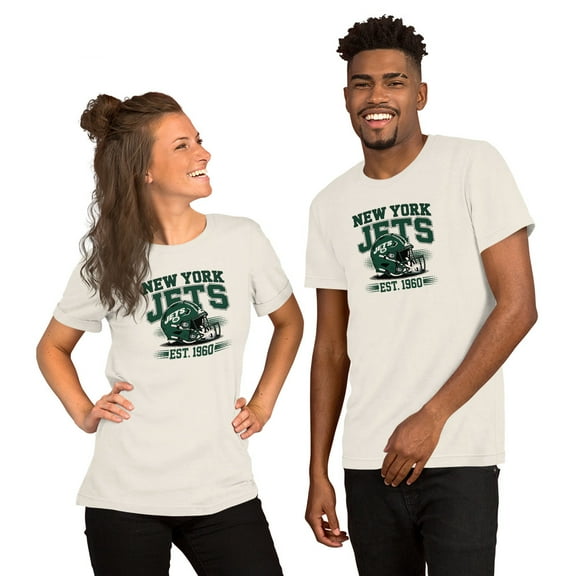 New York football shirts for women, Ladies Game Day Tee XS-3XL (Vintage White, XS)