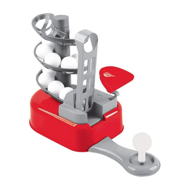 Vogacara Juego de juguetes de Golf para niños, juguete deportivo para interiores y exteriores, pelotas de Golf de entrenamiento, equipo de palos ligeros, Juguetes Educativos Rojo Vogacara FN011389-02