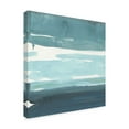 thumbnail image 2 of Trademark Fine Art 'Teal Horizon I' Canvas Art by Rob Delamater, 2 of 4