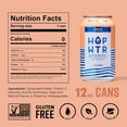 thumbnail image 3 of HOP WTR Sparkling Hop Water, Peach 12 Pack, Sugar Free, Low Carb Non Alcoholic Drinks, NA Beer, Adaptogen Drink, No Calories, Adaptogens & Nootropics for Added Benefits, 12 oz Cans, 3 of 7