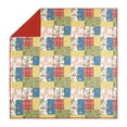 thumbnail image 6 of Modern Heirloom Farmhouse Florals 3-Piece Quilt Set, Multicolor, Full/Queen, All Ages, 6 of 6