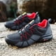 thumbnail image 4 of Deporte Casuales para Hombre Zapatos Senderismo Ligeros para Senderismo Escalada (rojo 44), 4 of 9