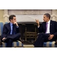 thumbnail image 2 of President Obama Meets With President Sarkozy Of France In The Oval Office. March 30 2010. History (24 x, 2 of 2