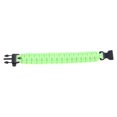 thumbnail image 1 of s de supervivencia paracord, de utilidad personal profesional, equipo de senderismo multifunción para acampar con hebilla de silbato de verde Soledad Pulsera luminosa de Paracord, 1 of 7