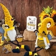 thumbnail image 7 of Molumo 2PCS Spring Honey Bumble Bee Gnomes, Sunflower Bee Decorations for Kitchen Shelf Home Tiered Tray Decor Summer Gnome Gifts for Women - Bee Decor Indoor, 7 of 7