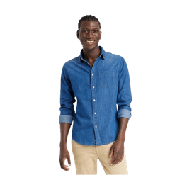Dickies chambray short sleeve shirt hot sale