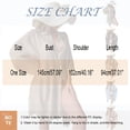 thumbnail image 4 of Minjewel Women's Cotton Beach Cover Up Shirt, Long Sleeve Sun Protection Bikini Cover Up & Swimsuit Outerwear for Vacation, Swimsuits for Women,Khaki One Size, 4 of 8