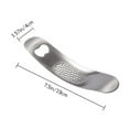 thumbnail image 3 of Giunmcul Garlic Press Stainless Steel Heavy Duty with Built-in Bottle Opener Curved Design for Efficient Crushing, 3 of 7