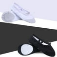 thumbnail image 3 of SPRING PARK Ballet Slipper Shoes Stretch Satin Ballerinas Dance Yoga Flats for Girls, 3 of 7