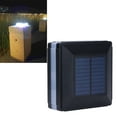 thumbnail image 4 of LED Post Light, Solar Power Double Color Induction Fence Pillar Light IP65 Black, for Villas, Gardens, Corridors, Driveways, Road Signs, 4 of 7