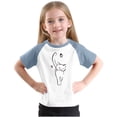 thumbnail image 4 of RXIRUCGD 2025 Vêtements d'Été pour Enfants Tout-Petits Garçons Filles Mode Mignon Col Rond Imprimé Manches Courtes Haut, 4 of 7