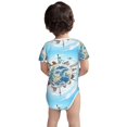 thumbnail image 6 of Rocae World Travel for Baby Climbing Clothes Soft Baby Romper for Active Infants Comfortable and Breathable Crawling Jumpsuit Unisex Baby Outfit 3 Months, 6 of 8