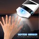 thumbnail image 5 of Linterna frontal ultrabrillante LED Clip en luces de tapa - Linterna recargable USB, 5 of 9