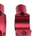 thumbnail image 4 of Abrazadera de montaje para espejo de manillar de 22 mm, adaptador de accesorios de aleación de aluminio rojo, 4 of 5