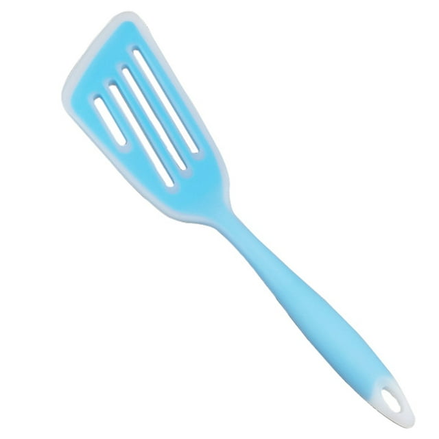 Coofit Cooking Turner Silicone Slotted Wide Turner Spatula Kitchen Utensil Cooking Tool