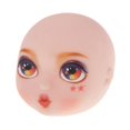 thumbnail image 1 of Para 1/6 Doll Head 3D con exquisito maquillaje, cabezas de muñecas para Blythe Doll segundo Sunnimix Cabeza de muñeca pintada a mano, 1 of 8