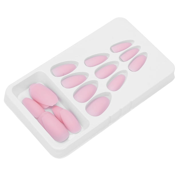 Puntas de uñas artificiales NikouMX 24 piezas