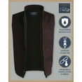 thumbnail image 6 of Bass Creek Outfitters Men's Workwear Vest - Heavyweight Sherpa Lined Duck Canvas Vest (M-XXL), 6 of 7