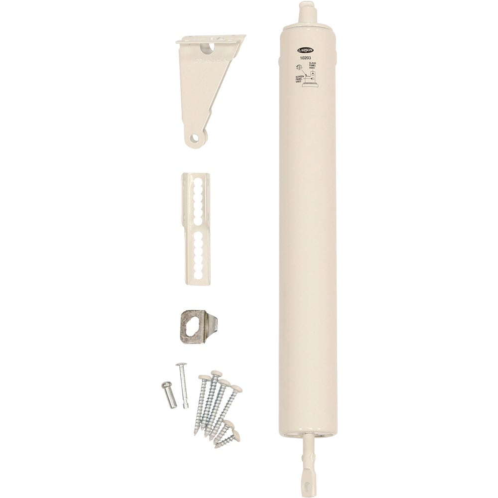1PK Larson White Heavy Duty Storm Door Closer