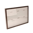 thumbnail image 1 of jifeng Medal Display Shadow Box Frame Collectible Wood for Insignia Pins Gymnastics Walnut Color A3, 1 of 9