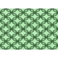 thumbnail image 1 of Ahgly Company Indoor Rectangle Patterned Mint Green Area Rugs, 6' x 9', 1 of 1