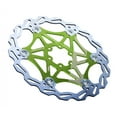thumbnail image 4 of Disc Brake Rotor Floating Brake Disc 160mm Dissipation Rotor - Green, 160mm, 4 of 8