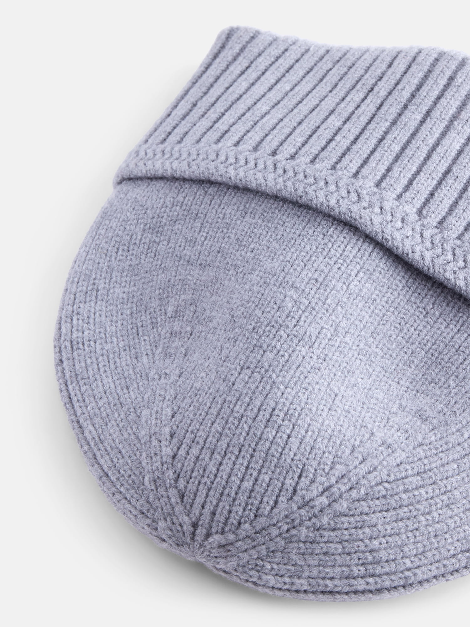 Scenario Women's Ribbed Beanie, Medium Grey Heather