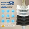 thumbnail image 6 of iSpring US31-PF 3-Stage Under Sink Water Filtration System, SGS-Tested to Reduces up to 99% PFOA & PFOS, 3-Stage Filtration Reduces Sediment, Chlorine, Taste & Odor, 2.5" x 10", 6 of 8