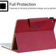 thumbnail image 5 of Dteck iPad 9.7 Case 2018/2017 iPad 6th Generation Case / iPad 5th Generation Case / iPad Air 2 Case / iPad Air Case, Multi-Angle Viewing Stand PU Leather Cover with Pocket,Pure Red, 5 of 7