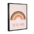 thumbnail image 4 of Stupell Industries You Are Loved Patterned Landscape Painting Black Floater Framed Canvas Art Print Wall Art, 25 x 31, 4 of 10