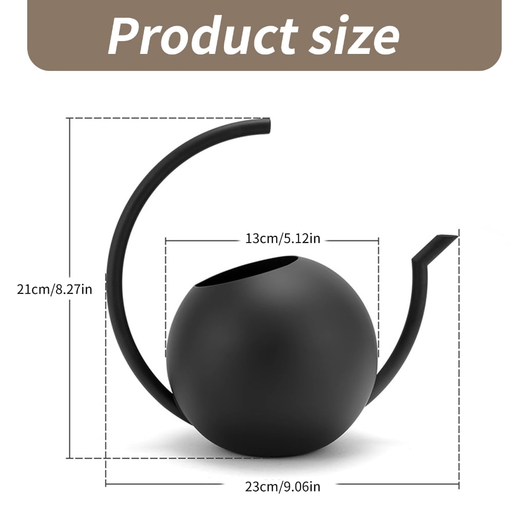 JZROCKER Small Watering Can for Indoor Plant Long Spout Watering Can Indoor Watering Can for House Plant Flowers Succulents