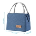 thumbnail image 3 of Ongmies Lunch Bag Clearance on Sale Meal Bag, Reusable Bag, Beach Cooler Bag, Lunch Bag Cooler Bag, Office School Picnic Beach Leakproof Lunch Box Kitchen Blue, 3 of 9