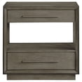 thumbnail image 3 of Durango 2-drawer Nightstand Bedside Table Taupe Oak, 3 of 13