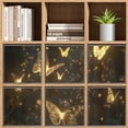 thumbnail image 4 of Collapsible Oxford Fabric Storage Cubes with Handles, Large Mid Foldable Oxford Cloth Bins Set of 2/6, Closet Organizers for Shelves Clothes Home Kitchen Toy - Glowing Butterfly Forest-1, 4 of 7