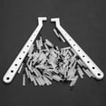 thumbnail image 1 of ZOUSSIQI 100Pcs Disposable Composite Brush Tips Soft Comfortable for Application, Remove Calculus, Narrow Teeth, 2 Brushes Handles, by High Temperature CA919-26425, 1 of 8