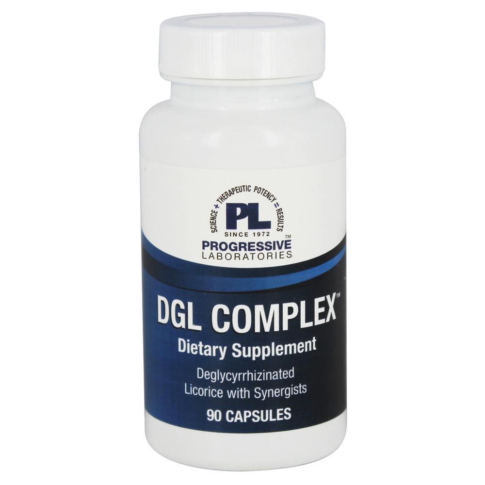 Progressive Laboratories DGL Complex Deglycyrrhizinated Licorice 90